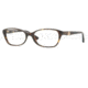 Vogue VO2737 Progressive Prescription Eyeglasses W656-5216 - Dark Havana Frame