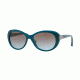 Vogue VO2770S Single Vision Prescription Sunglasses VO2770S-228548-56 - Lens Diameter 56 mm, Frame Color Aqua Green/Opal Bluette