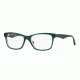 Vogue VO2787 Single Vision Prescription Eyeglasses 2267-53 - Top Tr Green/Tr Violet Frame