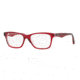 Vogue VO2787 Single Vision Prescription Eyeglasses 2269-51 - Top Tr Bordeaux/Tr Pink Frame