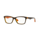 Vogue VO2787 Single Vision Prescription Eyeglasses 2279-53 - Brown/Yellow/Orange Tr Frame
