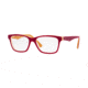 Vogue VO2787 Eyeglass Frames 2772-51 - Top Bordeaux/Yellow/Transp