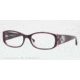Vogue VO2813B Eyeglass Frames 1887-51 - Top Dark Violet/violet Transp Frame, Demo Lens Lenses