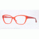 Vogue VO2835 Progressive Prescription Eyeglasses 2111S-51 - Matte Transperent Red Frame