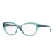 Vogue VO2835F Progressive Prescription Eyeglasses 2256-53 - Transparent Petroleum Green Frame