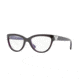 Vogue VO2865 Bifocal Prescription Eyeglasses 2186-52 - Top Brown/pearl Violet Frame