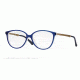 Vogue VO2866 Eyeglass Frames 2171S-55 - Top Matte Blue Transp Frame