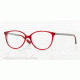 Vogue VO2866 Eyeglass Frames 2269-55 - Top Tr Bordeaux/Tr Pink Frame