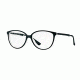 Vogue VO2866 Eyeglass Frames W827S-55 - Top Black Transp Matte Frame