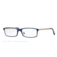 Vogue VO2867 Single Vision Prescription Eyeglasses 2171S-52 - Top Matte Blue Transp Frame