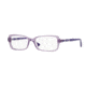 Vogue VO2888B Single Vision Prescription Eyeglasses 2195-52 - Opal Violet Transparent Frame