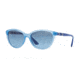 Vogue VO2894SB Sunglasses 21988F-56 - Transparent Opal Azure Frame, Blue Gradient Lenses