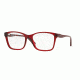 Vogue VO2907 Single Vision Prescription Eyeglasses 2257-52 - Transparent Bordeaux Frame