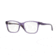Vogue VO2907 Single Vision Prescription Eyeglasses 2258-52 - Transparent Violet Frame