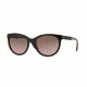 Vogue VO2915S Sunglasses 231214-53 - Top Brown/transparent Red Frame, Pink Gradient Brown Lenses