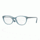 Vogue VO2937F Eyeglass Frames 2534-53 - Opal Light Blue Frame