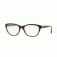 Vogue VO2938B Single Vision Prescription Eyeglasses 1941-52 - Top Brown/Opal White Pink Frame