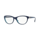 Vogue VO2938BF Single Vision Prescription Eyeglasses 2388-54 - Top Dark Blue/blue Transp Frame