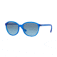 Vogue VO2939S Progressive Prescription Sunglasses VO2939S-22818F-55 - Lens Diameter 55 mm, Frame Color Transparent Electric Blue