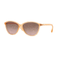 Vogue VO2940S Sunglasses 180814-58 - Transparent Orange Frame, Pink Gradient Brown Lenses