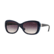 Vogue VO2943SB Sunglasses 238836-55 - Top Dark Blue/blue Transp Frame, Pink Gradient Dark Grey Lenses