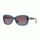 Vogue VO2943SB Sunglasses 25348H-55 - Opal Light Blue Frame, Violet Gradient Lenses