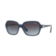 Vogue VO2994SB Single Vision Prescription Sunglasses VO2994SB-24878G-57 - Lens Diameter 57 mm, Frame Color Top Blue/blue Transp
