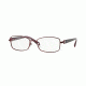 Vogue VO3961B Single Vision Prescription Eyeglasses 717S-52 - Matte Burgundy Frame