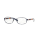 Vogue VO3976 Progressive Prescription Eyeglasses 982-52 - Blue Frame