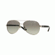Vogue VO3997S Single Vision Prescription Sunglasses VO3997S-323-11-58 - Lens Diameter 58 mm, Frame Color Brushed Silver