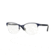 Vogue VO3998 Bifocal Prescription Eyeglasses 5001-50 - Dark Blue Frame