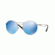 Vogue VO4044S Single Vision Prescription Sunglasses VO4044S-323-55-52 - Lens Diameter 52 mm, Frame Color Brushed Silver