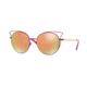 Vogue VO4048S Sunglasses 50535R-52 - Pastel Fuxia Frame, Grey Mirror Rose Gold Lenses