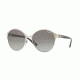 Vogue VO4049S Single Vision Prescription Sunglasses VO4049S-323-11-55 - Lens Diameter 55 mm, Frame Color Silver
