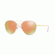 Vogue VO4060S Single Vision Prescription Sunglasses VO4060S-50245R-54 - Lens Diameter 54 mm, Frame Color Gold/pink