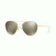 Vogue VO4060S Single Vision Prescription Sunglasses VO4060S-50655A-54 - Lens Diameter 54 mm, Frame Color Gold Green