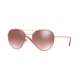 Vogue VO4060S Single Vision Prescription Sunglasses VO4060S-5084H8-54 - Lens Diameter 54 mm, Frame Color Silver/Red