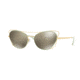 Vogue VO4070S Single Vision Prescription Sunglasses VO4070S-50655A-57 - Lens Diameter 57 mm, Frame Color Gold Green