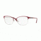 Vogue VO4072 Eyeglass Frames 5055-54 - Dark Red/silver Frame