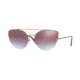 Vogue VO4074S Single Vision Prescription Sunglasses VO4074S-5075H7-57 - Lens Diameter 57 mm, Frame Color Matte Light Pink Gold