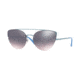 Vogue VO4074S Single Vision Prescription Sunglasses VO4074S-5077H9-57 - Lens Diameter 57 mm, Frame Color Matte Azure
