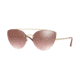 Vogue VO4074S Single Vision Prescription Sunglasses VO4074S-848-H8-57 - Lens Diameter 57 mm, Frame Color Matte Pale Gold