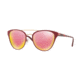 Vogue VO4078S Single Vision Prescription Sunglasses VO4078S-50554Z-53 - Lens Diameter 53 mm, Frame Color Dark Red/light Pink Gold