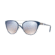 Vogue VO4078S Single Vision Prescription Sunglasses VO4078S-50707B-53 - Lens Diameter 53 mm, Frame Color Bluette/silver