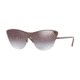 Vogue VO4079S Single Vision Prescription Sunglasses VO4079S-5074B7-39 - Lens Diameter 139 mm, Lens Diameter 39 mm, Frame Color Matte Light Brown