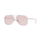 Vogue VO4083S Single Vision Prescription Sunglasses VO4083S-323-5-55 - Lens Diameter 55 mm, Frame Color Silver/Pink