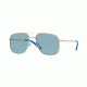 Vogue VO4083S Single Vision Prescription Sunglasses VO4083S-848-80-55 - Lens Diameter 55 mm, Frame Color Pale Gold/white