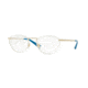 Vogue VO4084 Progressive Prescription Eyeglasses 848-52 - Pale Gold/white Frame