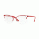 Vogue VO4087 Eyeglass Frames 5084-51 - Red/Silver Frame