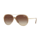 Vogue VO4097S Progressive Prescription Sunglasses, 58mm, Pale Gold, VO4097S-848-13-58-PRO